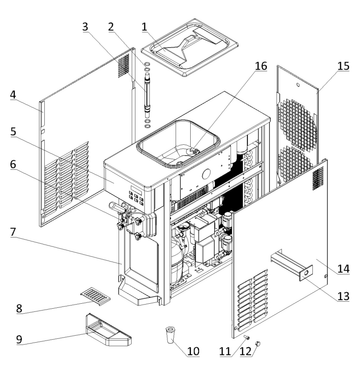Spaceman 6210-C — External Parts