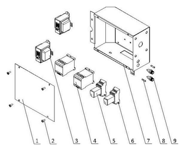 Spaceman 6235-C — Electrical Box