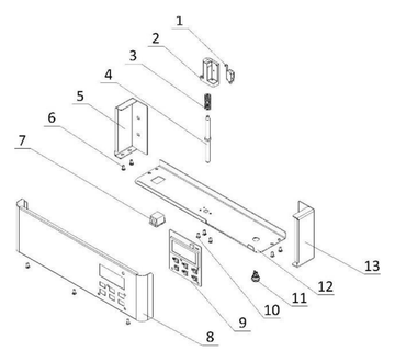 Spaceman 6236-C — Draw Switch & Control Panel
