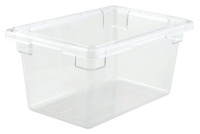 Winco PFSH-9 12 Inch Clear Food Storage Box Break-Resistant Polycarbonate