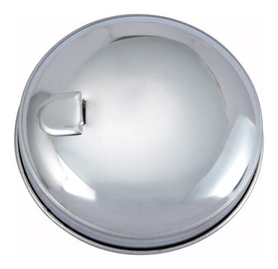 Winco G-102C Sugar Pourer Flat Top Stainless Steel with Lid for G-102