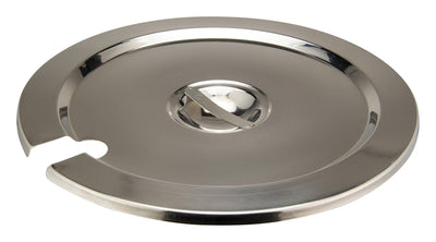 Winco INSC-11M 11 Quart Inset Cover Heavyweight Stainless Steel Mirror Finish