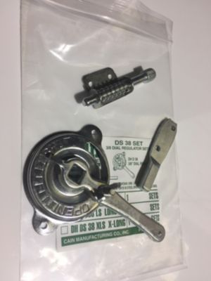 Cain Gas Regulator Galvanized Steel 3/8" DH DS 38S