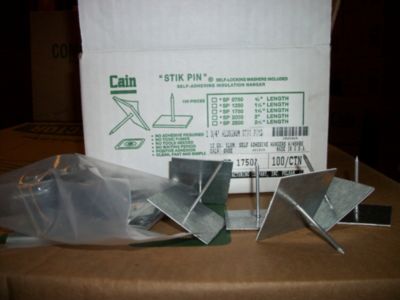 Cain Duct Liner Fastener 1.75" 12 GA LF SP 1750A