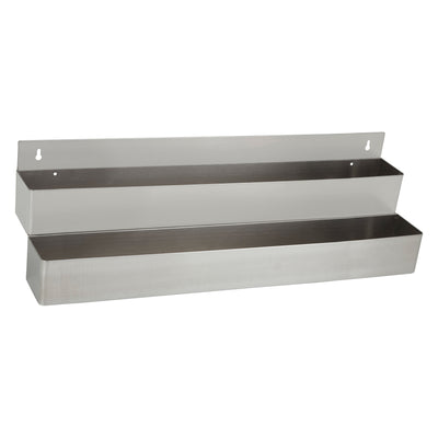 Winco SPR-32D 32 Inch Speed Rail Double Stainless Steel with Corrosion Resistant
