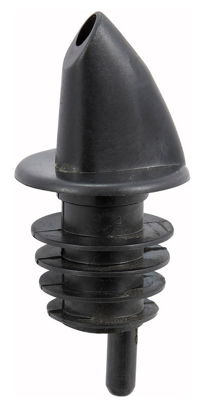 Winco PPR-2K Liquor Pourer Plastic Black Free Flow Design
