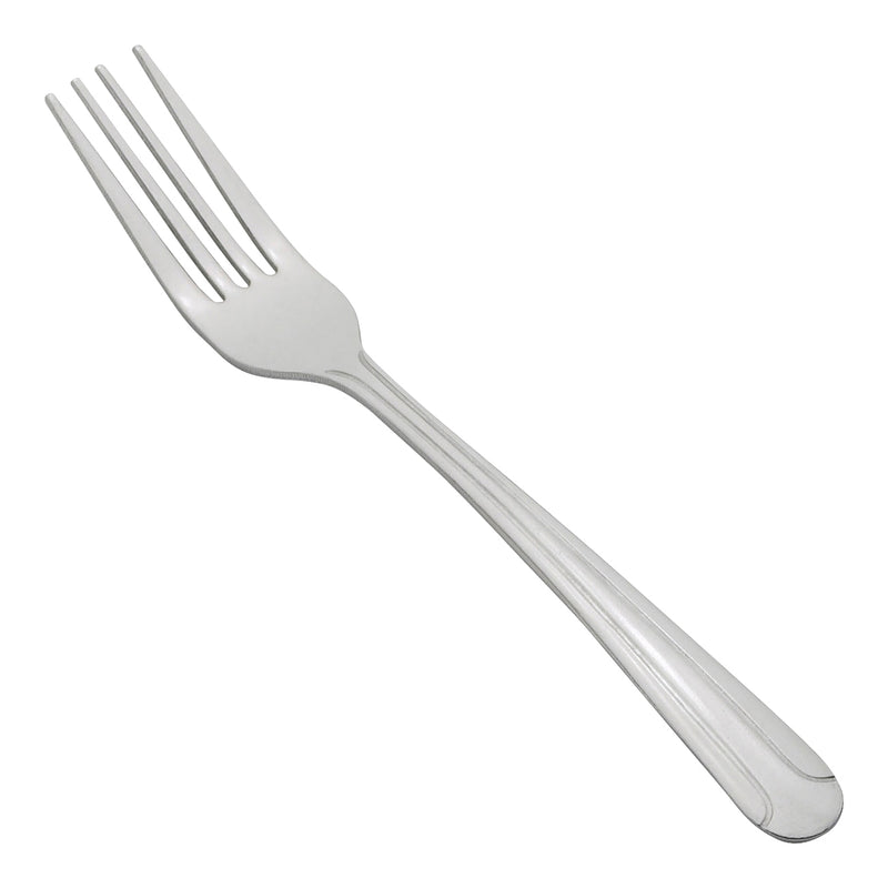 Winco 0014-05 Dominion Dinner Fork 12 Pack - 18/0 Heavyweight Stainless Steel Flatware