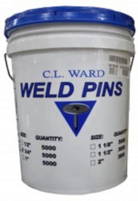CL Ward Duct Liner Fastener 1" 10 GA Steel GWP1GA10C5