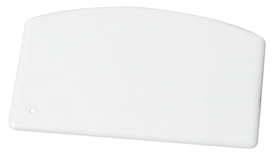 Winco PDS-5 5-1/2 Inch Dough Scraper Plastic NSF White Durable Tool