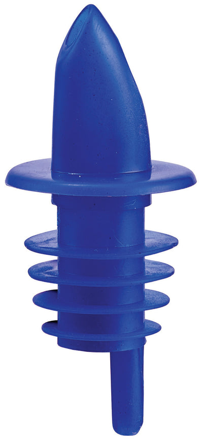 Winco PPR-2B Liquor Pourer Plastic Blue Free Flow