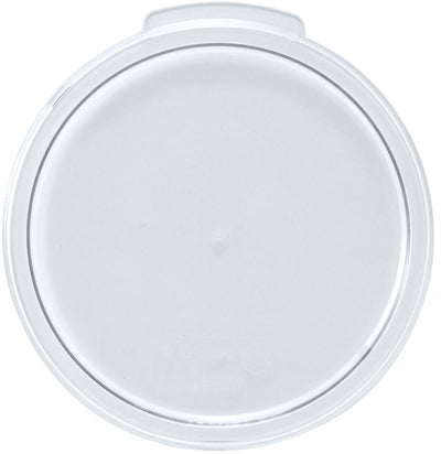 Winco PTRC-1222C 12.5 Inch Clear Food Storage Container Cover Polypropylene