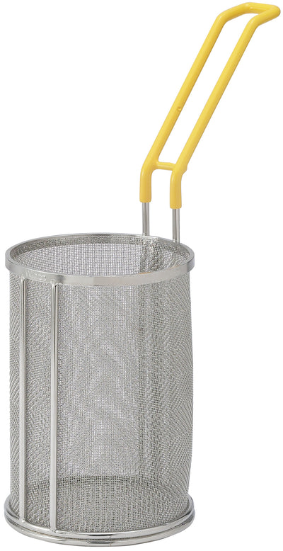 Winco MPF-57 5 Inch Pasta Insert Basket - Super Fine Mesh Stainless Steel Ergonomic Handle