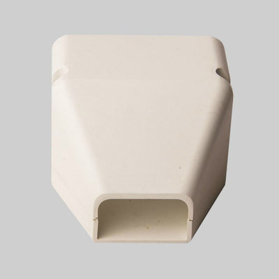 SpeediChannel 230-DE4W, 4 in Duct End Cap, White