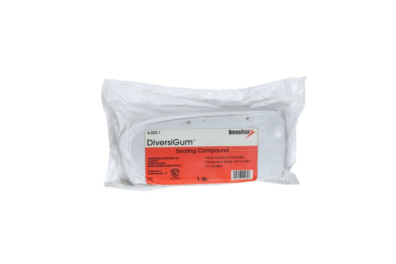 DiversiTech 6-202-1, Diversigum Sealing Compound 1 lb. Slug