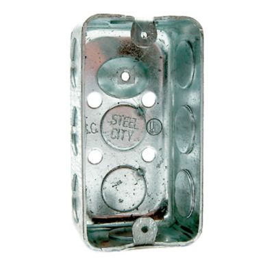 DiversiTech® Outlet Box Steel 1-1/2" 620-200