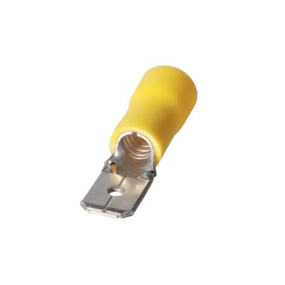 DiversiTech® Disconnect Terminal 12-10 AWG Crimped Male Pack of 12 DM32