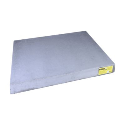 DiversiTech® Equipment Pad 24" x 24" x 4" 432 lb Capacity Concrete H2424-4