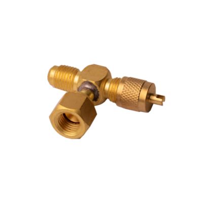 DiversiTech® Access Valve 1/4" Flare Stainless, Brass VST-4X