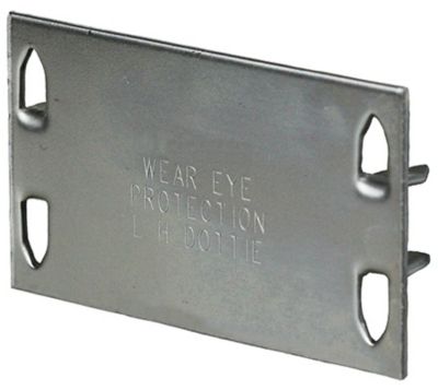Dottie Nail Plate 3" x 5" 16 GA Carbon Steel 3516