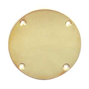 Micro Matic DS-HCPBR 3" Hole Cover Plate - Brass Finish