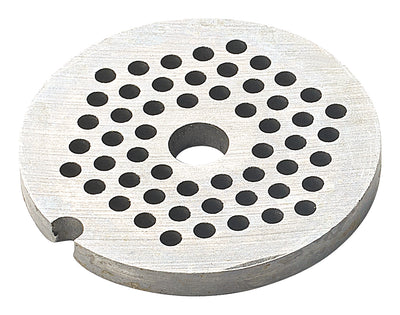 Winco MG-10316 Grinder Plate 3/16 Inch Iron for MG-10 Meat Processing