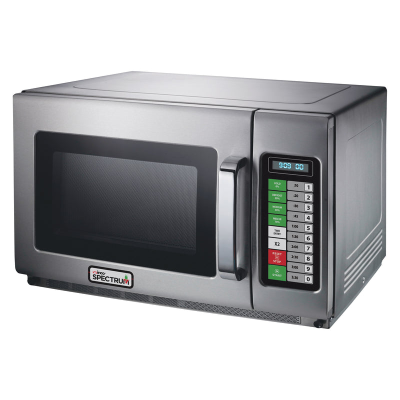 Winco EMW-2100BT 22 Inch Stackable Electric Commercial Microwave with Touch Controls