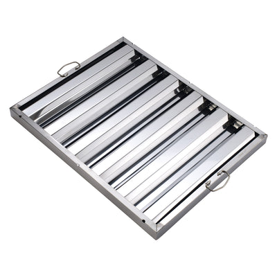 Winco HFS-2520 25 Inch Hood Filter 1-1/2 Inch thick Stainless Steel with Corrosion Resistance