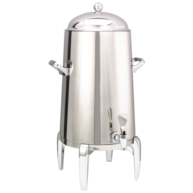 Flame Free™ Thermo-Urn™ 5-Gallon Vacuum Insulated Urn with Modern Legs and Domed Lid in Polished Stainless