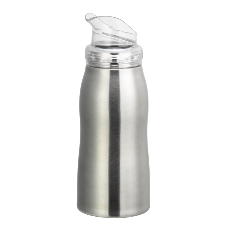 VersaVac 0.7-Liter Vacuum Insulated Bottle with Small Pour Top in Brushed Stainless
