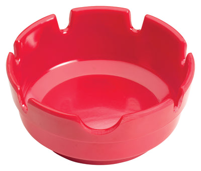 Winco MAS-4R 4 Inch Diameter Round Ashtray Bakelite Red Heat Resistant