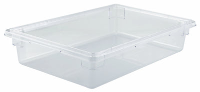 Winco PFSF-6 9 Gallon Clear Food Storage Box Polycarbonate Dishwasher Safe