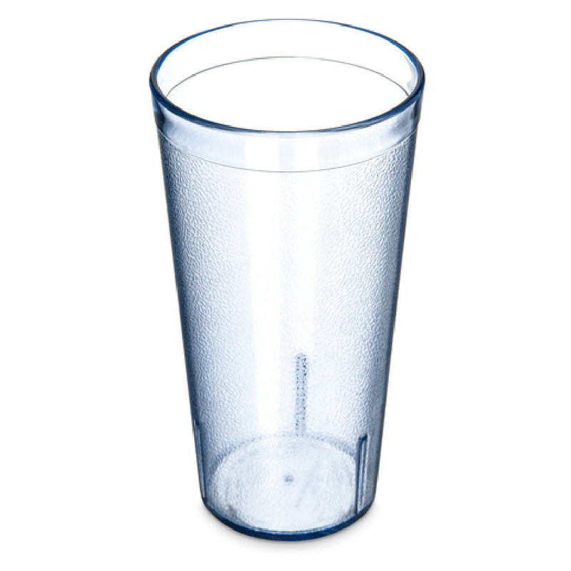 Carlisle 522054 20 Oz Blue Stackable Tumbler Durable BPA Free SAN Plastic