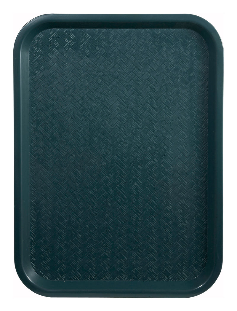 Winco FFT-1216G 16 Inch Green Fast Food Tray BPA Free Polypropylene