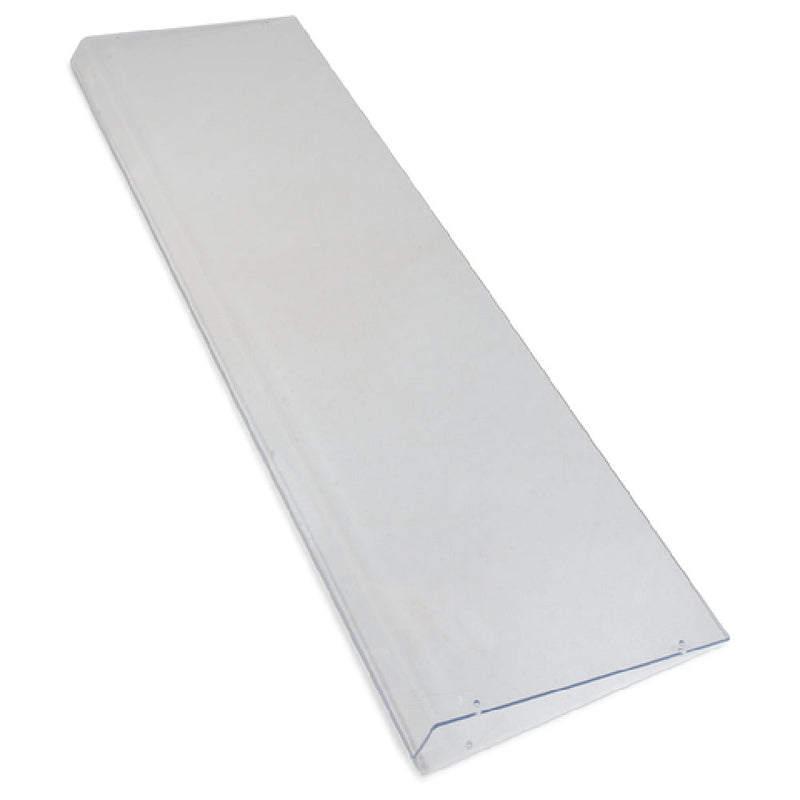 Carlisle 937507 73-3/8 Inch Sneeze Guard Shield Clear Acrylic