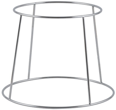 Winco SFR-7 7-3/8 Inch Top Diameter Seafood Tray Rack Chrome Plated