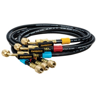 Fieldpiece® Charging Hose Set 60" Hose A2L Compatible HR3B