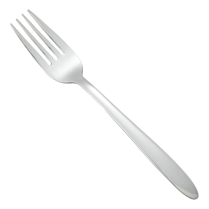 12 pack Winco 0019-05 Flute Dinner Fork, 18/0 Heavyweight