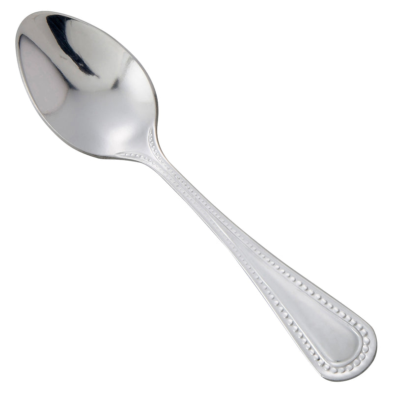 12 pack Winco 0005-09 Dots Demitasse Spoon, 18/0 Heavyweight