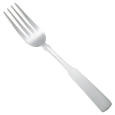 12 pack Winco 0025-05 Houston Dinner Fork, 18/0 Heavyweight