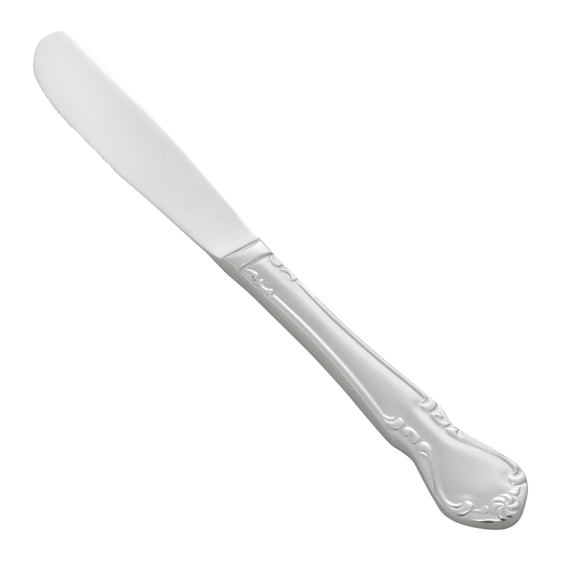 12 pack Winco 0039-08 Chantelle Dinner Knife, Extra Heavyweight