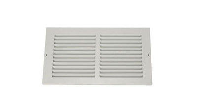 Grille Tech RA3012, 30x12 Return Air Grille, White Aluminum Wall & Ceiling Vent Cover