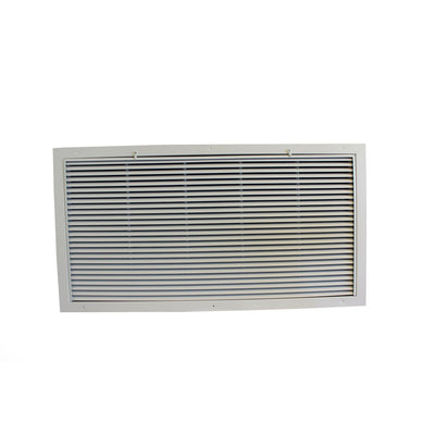 Grille Tech RAFGS3618, 36x18 Return Air Filter Grille, White Aluminum Filter Back Vent Cover, Fits 36x18x2 Filter