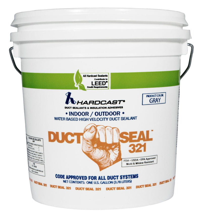Hardcast/Carlisle 304156, DS-321 Solvent Based Duct Sealant Grey, 1 Gallon