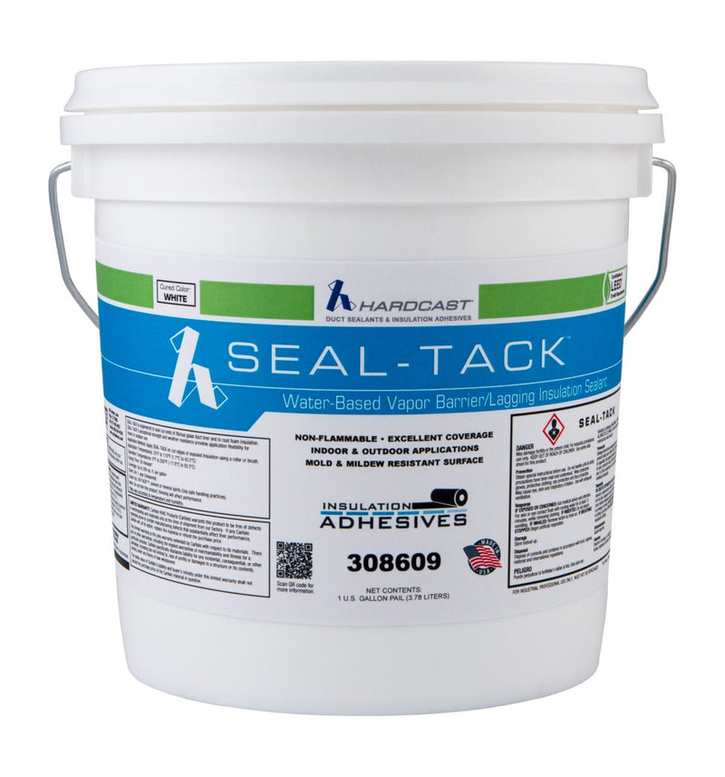 Hardcast/Carlisle 308609, Seal-Tack, White Water Based Insualtion Sealant
