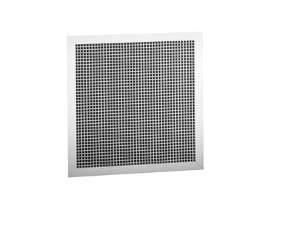 Hart & Cooley 045504, 22x22 T-Bar Lay-In Return Air Grille, White Aluminum Wall & Ceiling Vent Cover