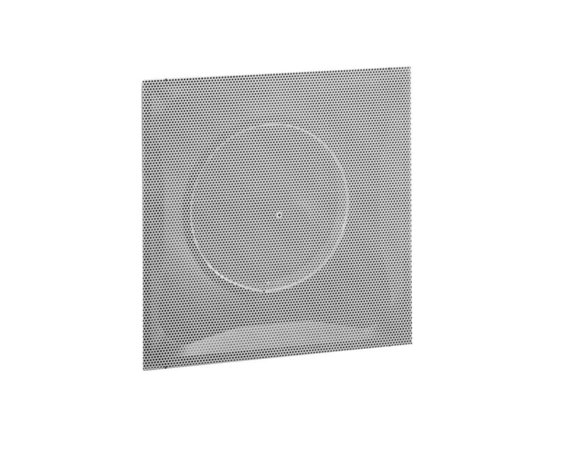 Hart & Cooley 050346, 24x24 Perforated Return Air Grille, White Steel Wall & Ceiling Vent Cover