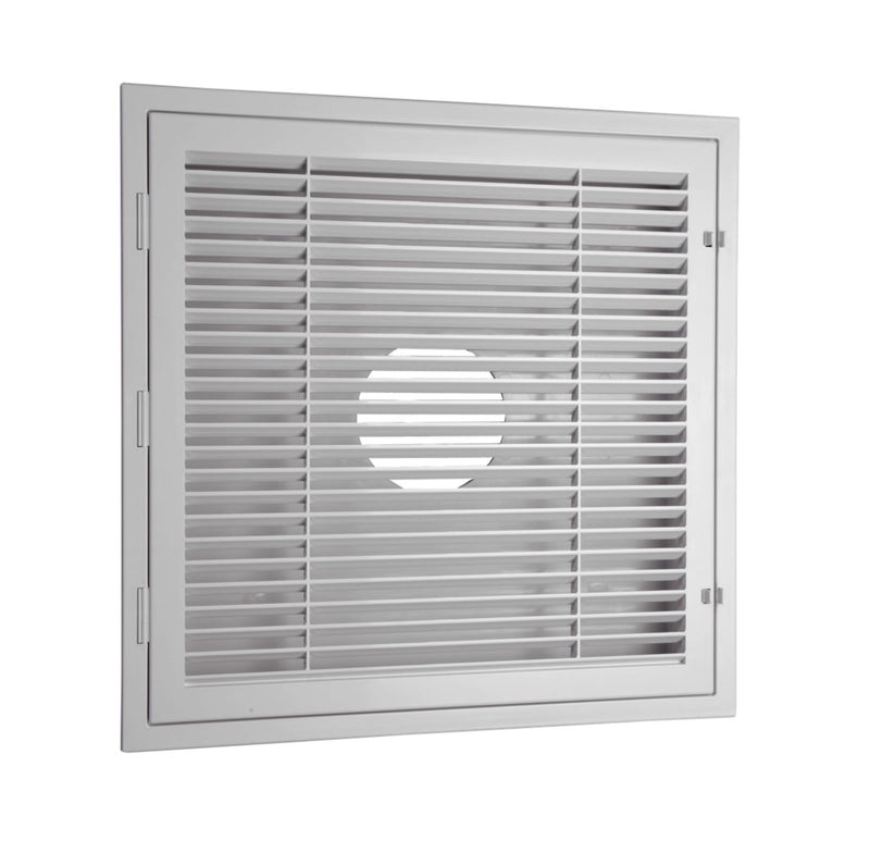 HaVACo Quick Connect HT-2X2-RTN, 24x24 Return Air Filter Grille, White Plastic Filter Back Vent Cover, Fits 20x20x1or2 Filter