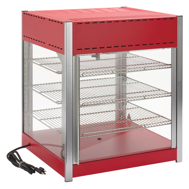 Winco EDM-1PT 25 Inch Countertop Display Merchandiser with Rotating Motor