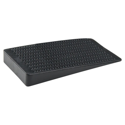 Winco TW-75B 2 Inch Stabilizer Table Wedge Flexible Vinyl Black 75 Packs