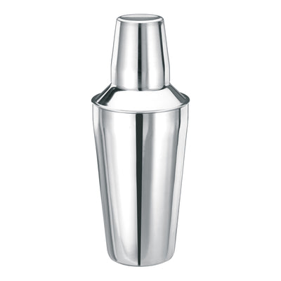 Winco BS-1P 16 Oz Bar Cocktail Shaker Set Stainless Steel Cap Strainer Cup